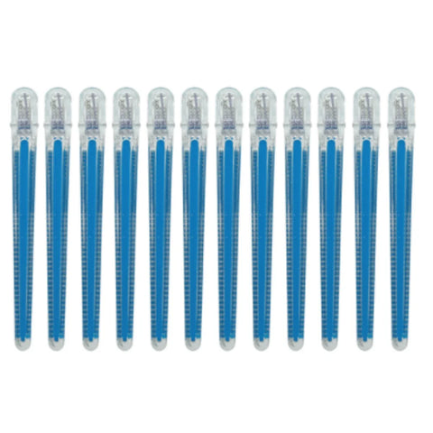 12pcs Pro Seamless Alligator Clip Hair Clip Barbershop Haircutting Sectioning Hairpin Salon Household Styling Tools Accessories