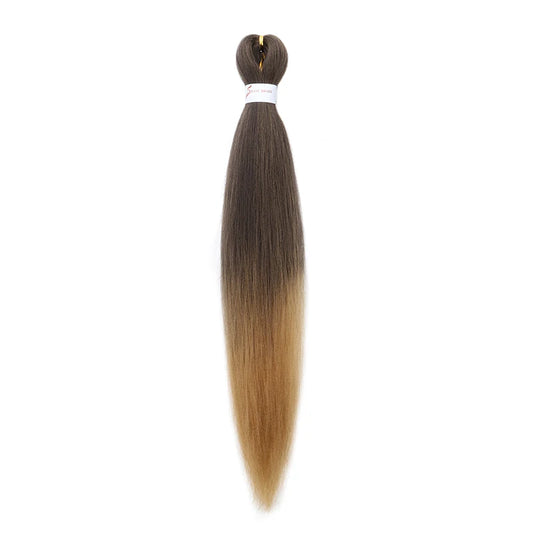 WIGSIN 20Inch Synthetic Pre Stretched Yaki Ez Box Braiding Hair for Women Hair Extension
