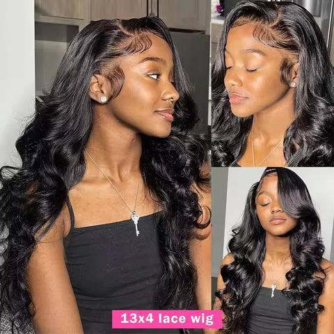 30 40 42Inch Body Wave Wigs Human Hair 100% 13x4 13x6 HD Lace Frontal Human Hair Wig For Black Women 13x5 13x7 Lace Closure Wigs