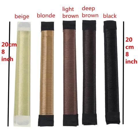 Hair Accessories Synthetic Wig Donuts Bud Head Band Ball French Twist Magic DIY Tool Bun Maker Sweet French Dish Made Hair Band