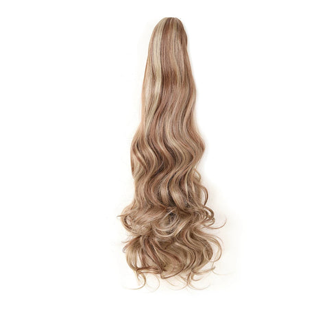 Ponytail Extension Synthetic Claw Clip in Hairpiece Curly Wavy Ponytail Hair Extensions Long Pony Tail Hairpiece for Women