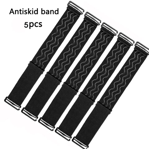 1-5p Adjustable Elastic Band For Wigs Removable Rubber Band With Metal Buckle For Fix Wig Adjustable Wig Straps For Making Wigs