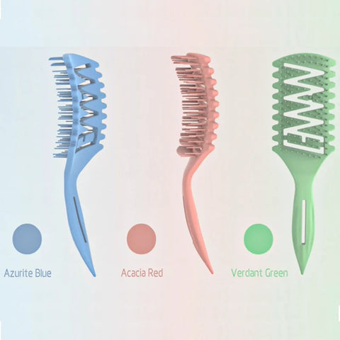 Detangling Brush Curl Styling Hollow Hair Brush WANMEI Women Curly Wet Tangled Massage Comb Barber Hairdressing Salon Tool
