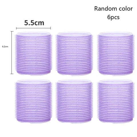 Hair Rollers Self Grip Hook Hair Curlers Heatless Hair Roller Dressing Curly Girl Method Curlers Sticky Styling Tools
