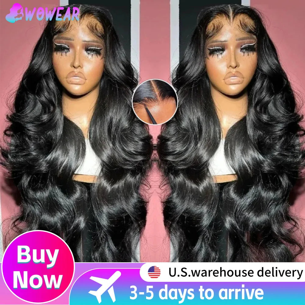 Body Wave Glueless Wig Human Hair Ready To Wear 5x5 Hd Lace Closure Wig Loose Body Wave 13x6 Human Hair Wigs 13x4 Frontal Wig