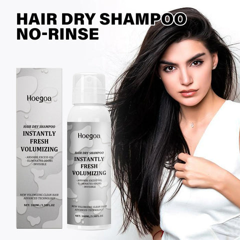 Dry Shampoo Spray Instant Volume Boost Oil Control No Water Needed Portable Clean Hair Fluffy and Shiny Hair Care Shampoo Spray