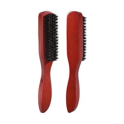 Mane Bristle Hair Brush Set with Fluffy Hair Brush Mouse Tail Hair Teasing Hairbrush Beard Shaving Brush Edge Hair Styling Tools