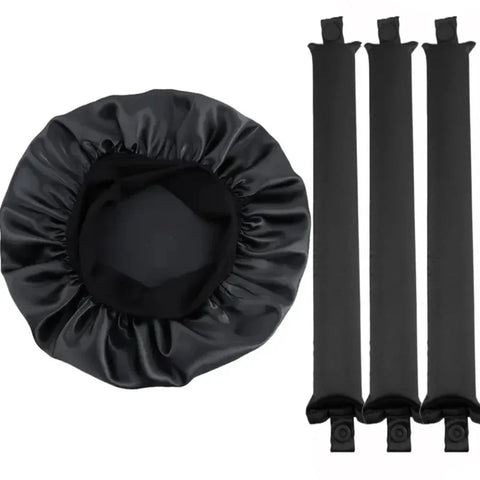 Heatless Curling Rod Headband No Heat Hair Rollers Sleeping Soft Flex Rod for Overnight Curls All Hair Types Styling Tools