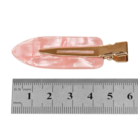 8Pcs Girls Leopard Seamless Hair Clip Set Women Acetate Sheet No Bend Bangs Clip Duckbill Clip Hairpins Makeup Hair Styling Tool