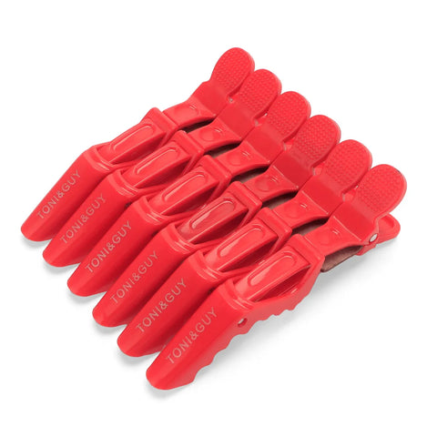 6PCS Alligator Hair Clip Professional Hairdressing Clamps Barber Salon Styling Hairpins Plastic Hair Claw Hair Accessories