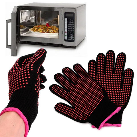 New Double-sided Hair Straightener Perm Curling Hairdressing Heat Resistant Finger Glove Hair Salon Styling Gloves