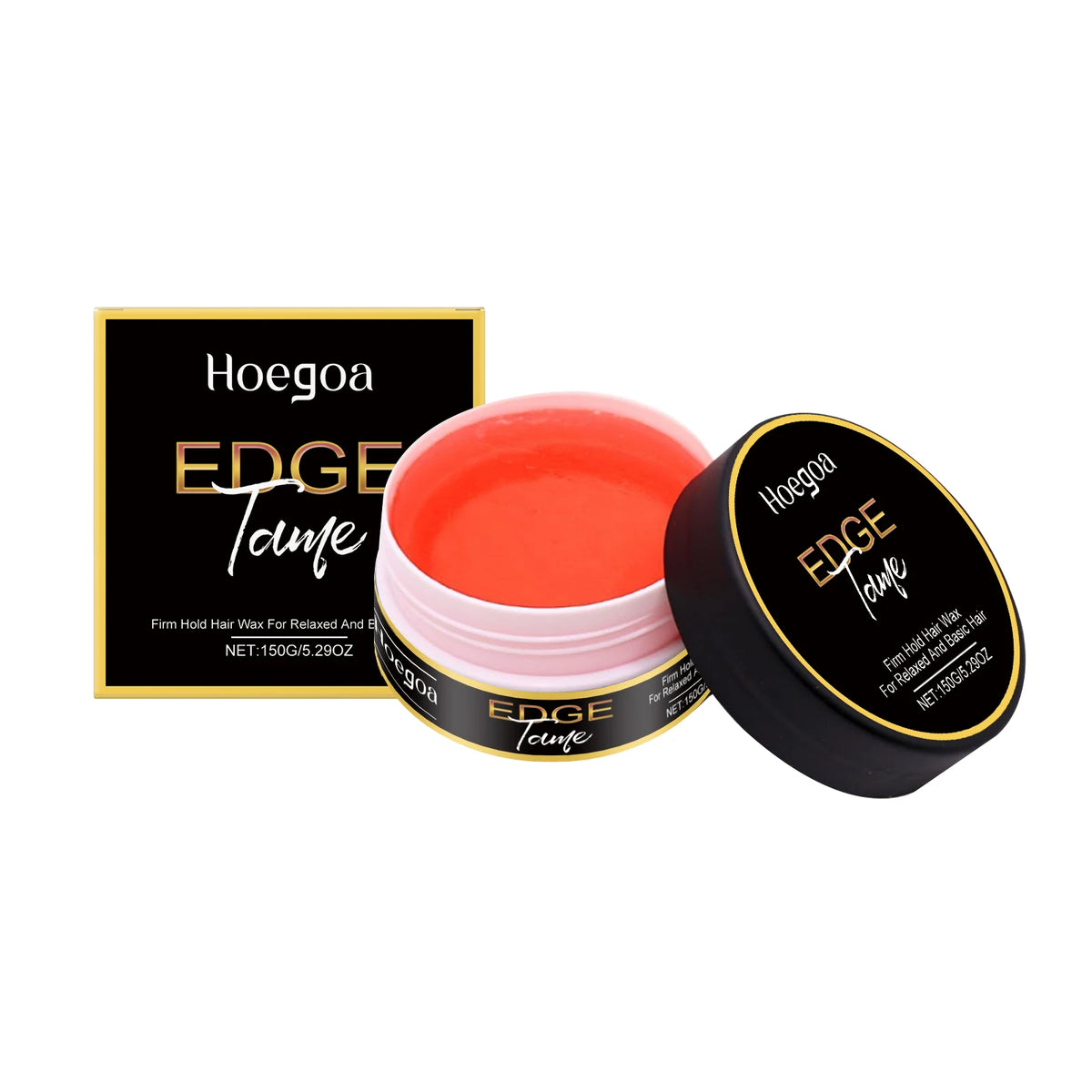 Flyaways Control Hair Gel Wax Styling Balm For Frizz Taming And Edge Styling Natural Shine Non Greasy Formula For Men And Women