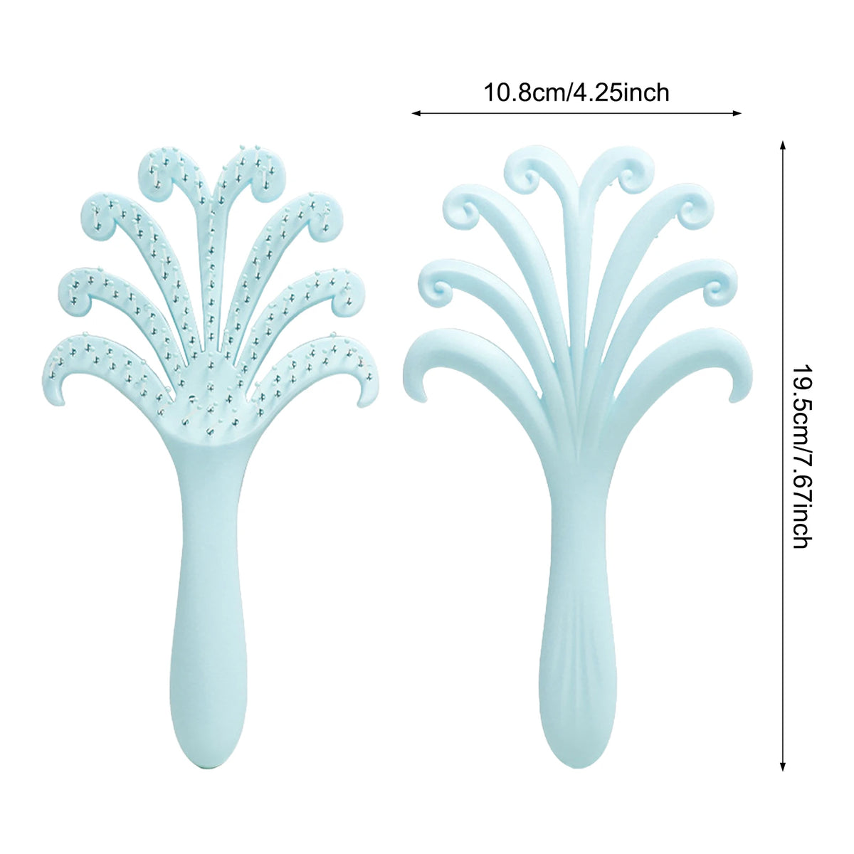 1pcs Octopus Hair Comb Hair Brush For Volumizing Wet And Dry Hair Massage Scalp Anti Damage ABS Detangling Comb