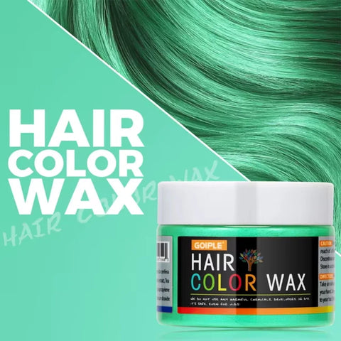 Halloween Hair Colour Wax Easy To Wash DIY Dye Hair Mud Immediate Dying for Eyebrow Beards Coloring Temporary Hair Colour Cream