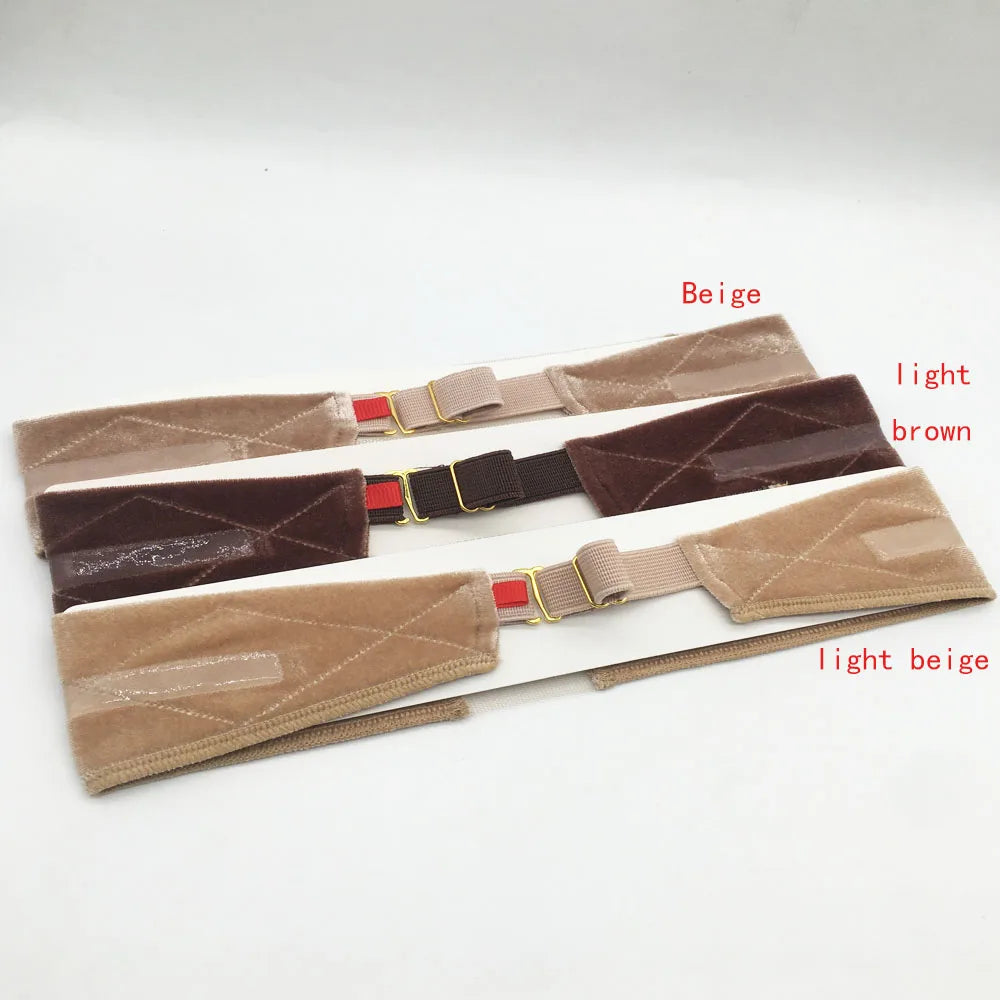 Elastic lace front wig band with silicone stripe Lace Wig Grip Band Velvet Grip Headband Holder For Wigs Wig accessories