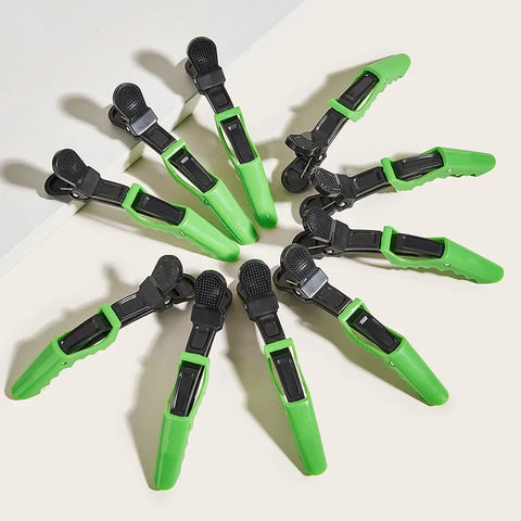 6/10pcs Plastic Hair Clips for hair 11.5CM Hairdressing Clamps Claw Section Alligator Hair Clips Hair Styling Accessories