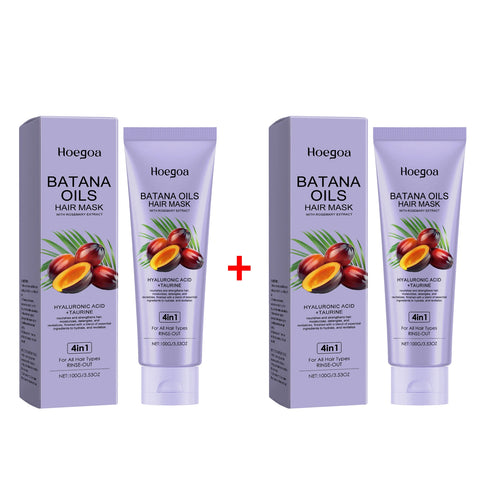 Batana Oil Hair Mask Straightening Hair Anti Loss Deep Nourish Smoothing Repair Damaged Split Hair Growth Dense Hair Conditioner