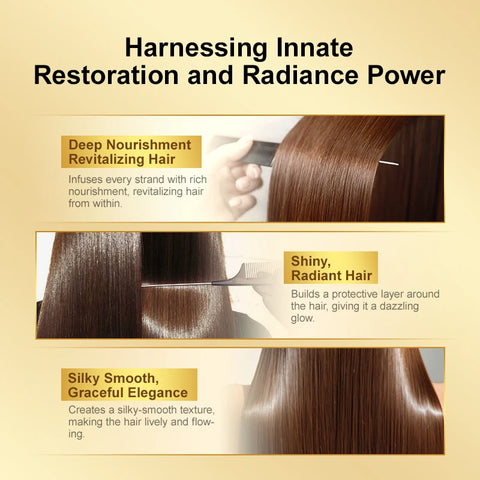 PURC Argan Oil Hair Mask Smoothing Nourishing Repair Damaged Frizz Conditioning Collagen Hair Treatment Hair Care