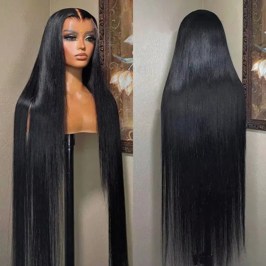 30 40 inch13x5 13x7 Lace Closure Wig Brazilian 13x4 Lace Frontal Wig 13x6 Hd Straight Lace Front Human Hair Wigs For Black Women