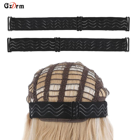 Wholesale Wig Grip Band Adjustable Comfort Band Headband Wig Comfort Non-Slip Adjustable Fasten Wig Bands with Wavy Silicone