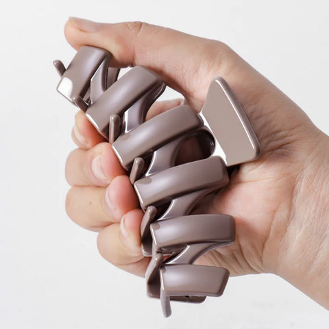 2/4Pcs Women Hair Claw Clip Cross Matte Hairpin Fashion Hairgrips Large Hair Claw Crab Clips Girls Korean Hair Accessories