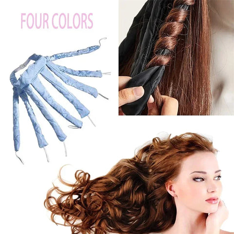 Octopus Hair Rollers Heatless Headband for Long Hair No Heat Foam Hair Curlers Cotton Ribbon Hair Curlers Hair Styling Tool