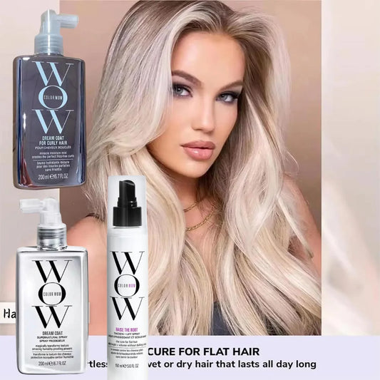 150/200ML Fluffy Setting Spray Powerful Ultra Moisturising Shampoo, Anti-Moisture For Extremely Frizzy Hair Care Conditioner