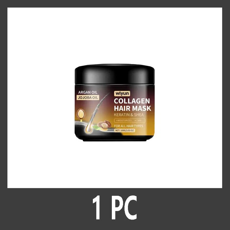 Keratin Hair Mask Moisturizer Conditioner Soft Smooth Frizz Damaged Hair Care Repair Damaged Hair Restore Shine Mask