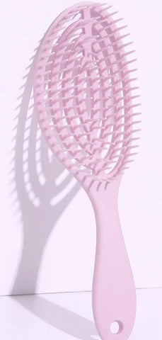 Massage Hair Comb Salon Wet Hair Brush Women Hairdressing Styling Hair Tools Anti Detangling HairBrush Wet Dry Dual Purpose Comb