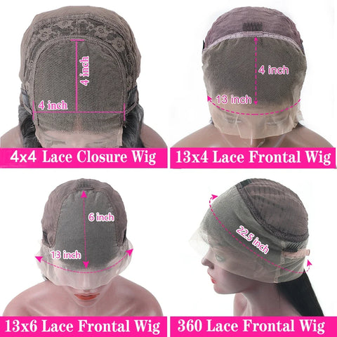 34Inch Bone Straight Highlight Lace Front Human Hair Ombre 13x4 Lace Frontal Wigs 13x6 Honey Blonde Colored Wigs For Women
