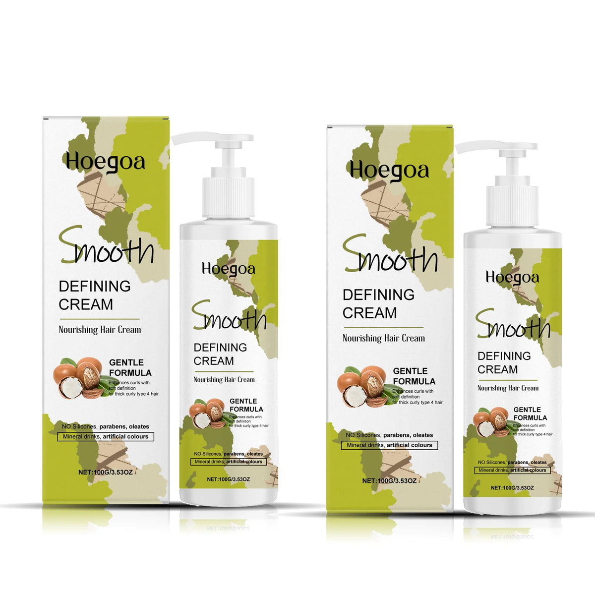 Hair Styling Cream Moisturizing Nourishing Frizz Control Shine Enhancer Natural Hold All Hair Types Non Greasy Long Lasting