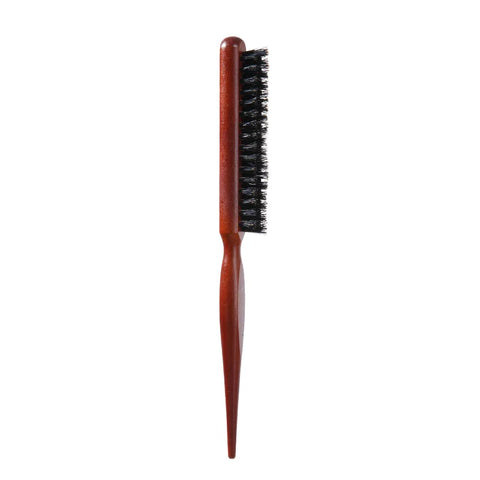 Mane Bristle Hair Brush Set with Fluffy Hair Brush Mouse Tail Hair Teasing Hairbrush Beard Shaving Brush Edge Hair Styling Tools