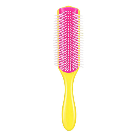 9-Rows Detangling Hair Brush Denman Detangler Hairbrush Scalp Massager Straight Curly Wet Removable DIY Hair Comb Brush