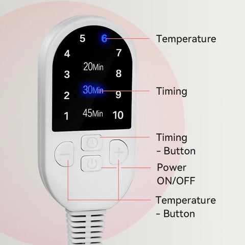 Heating Thermal Steamer Cap Electric Hot Treatment Cap for Natural Black Afro Hair Heated Hair Care Spa Hat for Home Use