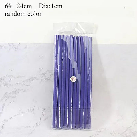 10pcs Flexible Hair Curling Rod Hair Curler Makers Soft Foam Bendy Twist Curls Flexi Rollers Styling Tools Hair Roller No Heat