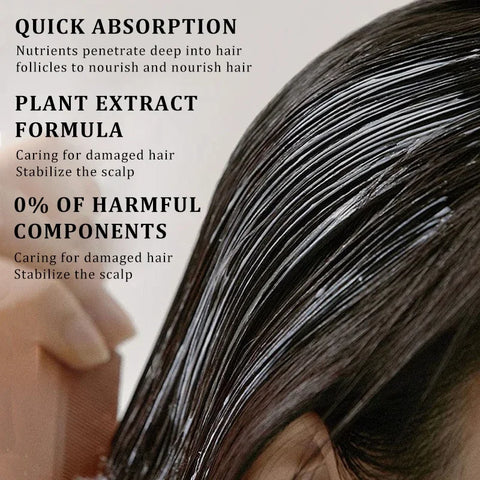 10/30/50ml Magical Keratin Hair Mask Dual Oil Control Moisturizer Conditioner Repair Damaged Frizzy Hair Deep Moisturize Hair