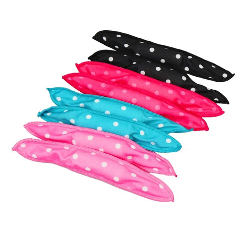10 Pcs/Lot Hair Curlers Soft Sleep Pillow Hair Rollers Set Best Flexible Foam and Sponge Magic DIY Hair Styling Tools