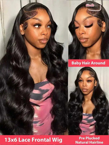 40 42 Inch 250% Wear And Go Glueless Wigs Body Wave Human Hair Wigs 13x4 13X6 Wet and Wavy HD Lace Frontal Wigs For Women