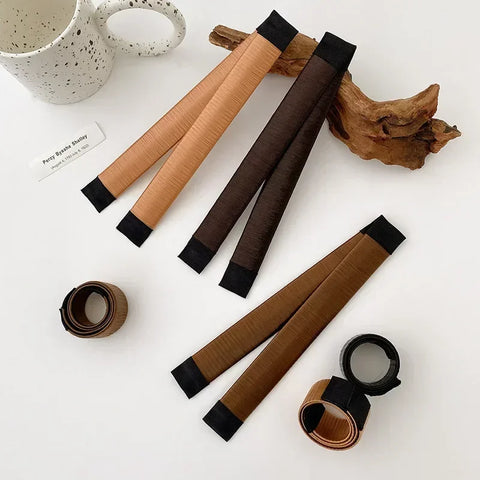 Lady Girl Hair Accessories Sweet French Dish Made Hair Band Ball Twist Magic DIY Tool Bun Maker Synthetic Donuts Bud Head Band
