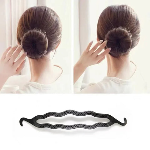 Hair Braid Tool Hairpin Hairclip Bun Roller Maker Twister Curler Ponytail Portable Headwear DIY Styling Accessories Tools волос