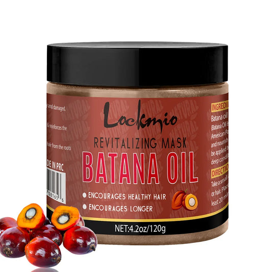 Natural Batana Oil Butter Revitalizing Hair Mask Healthy and Strengthen Hairs Moisturizing Nutritious Root Scalp Hair Care Cream
