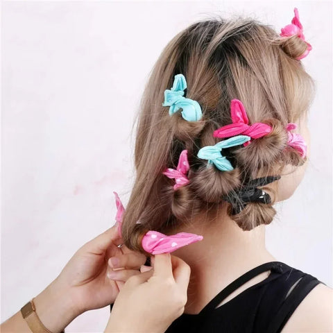 10PCS Magic Sponge Pillow Soft Hair Roller Flexible Foam&Sponge Hair Curlers Rollers DIY Salon Hair Care Styling Tools