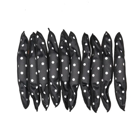 10 Pcs/Lot Hair Curlers Soft Sleep Pillow Hair Rollers Set Best Flexible Foam and Sponge Magic DIY Hair Styling Tools