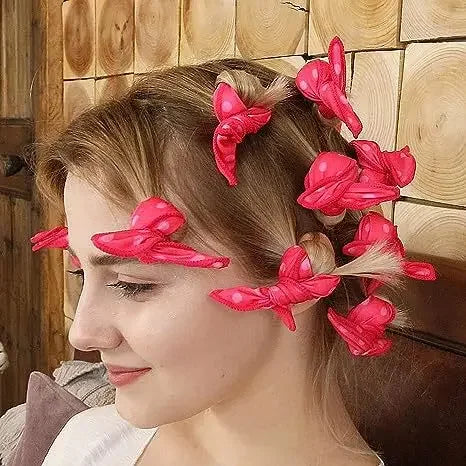 10 Pcs/Lot Hair Curlers Soft Sleep Pillow Hair Rollers Set Best Flexible Foam and Sponge Magic DIY Hair Styling Tools
