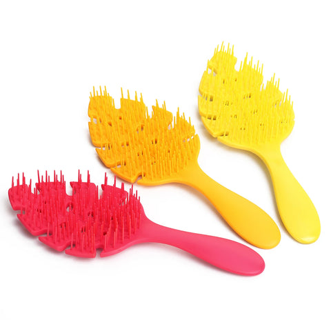 Hair Detangler Brush With Scented Detangling brush Soft Bristles with Ease For Curly  Black Natural Women Men Dry and Wet Hair