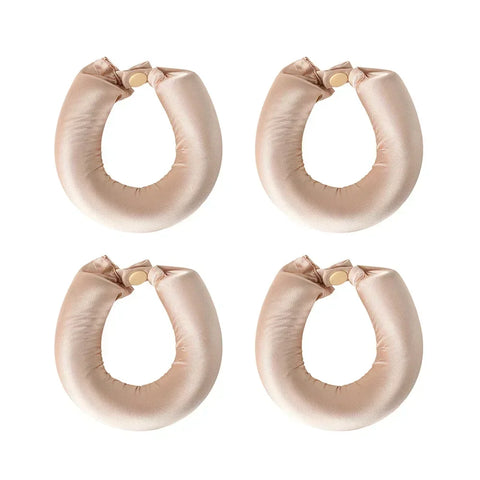 Heatless Hair Curler No Heat Hair Rollers Satin Curling Rod Headband Lazy Curls Soft Curlers Sleeping Flexi Rods Styling Tools