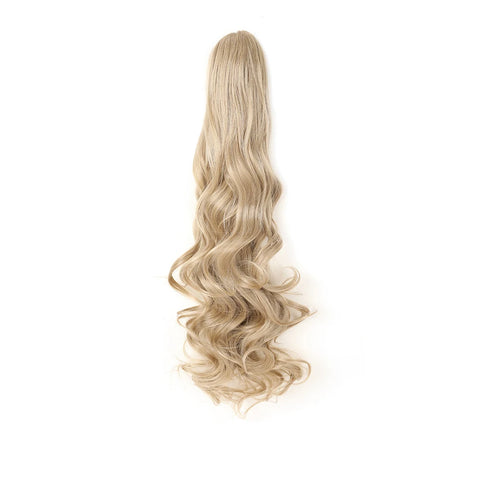 Ponytail Extension Synthetic Claw Clip in Hairpiece Curly Wavy Ponytail Hair Extensions Long Pony Tail Hairpiece for Women