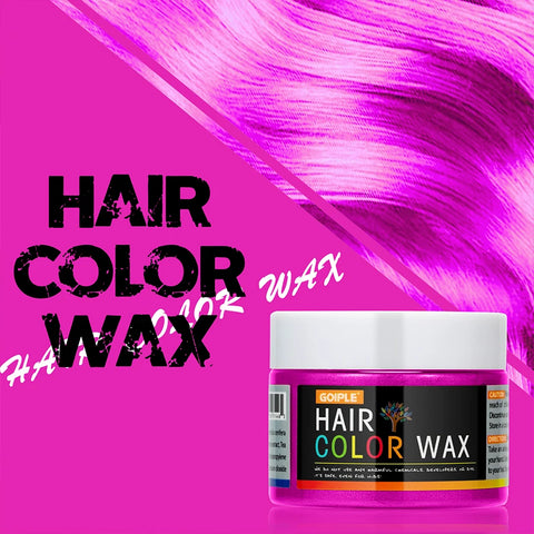 Halloween Hair Colour Wax Easy To Wash DIY Dye Hair Mud Immediate Dying for Eyebrow Beards Coloring Temporary Hair Colour Cream