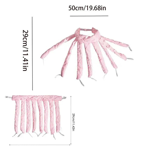 Octopus Hair Rollers Heatless Headband for Long Hair No Heat Foam Hair Curlers Cotton Ribbon Hair Curlers Hair Styling Tool