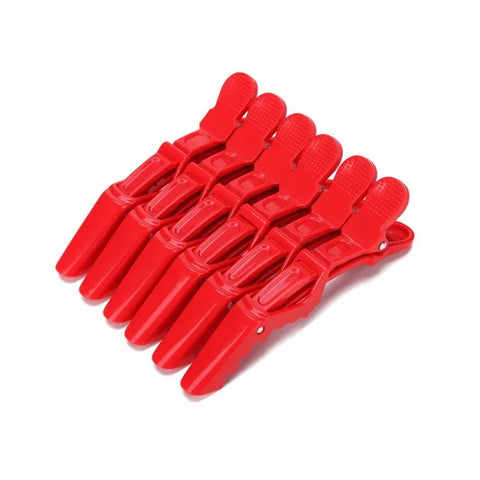 6/10pcs Plastic Hair Clips for hair 11.5CM Hairdressing Clamps Claw Section Alligator Hair Clips Hair Styling Accessories